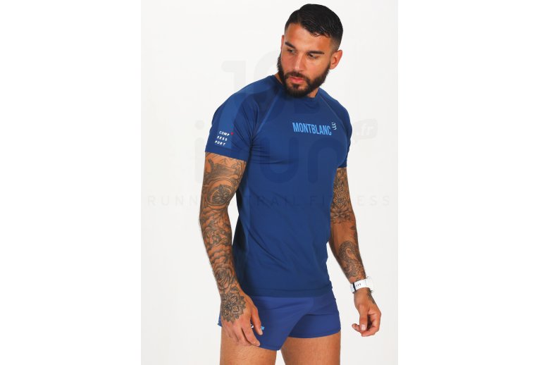 Compressport camiseta manga corta Training Mont Blanc 2021