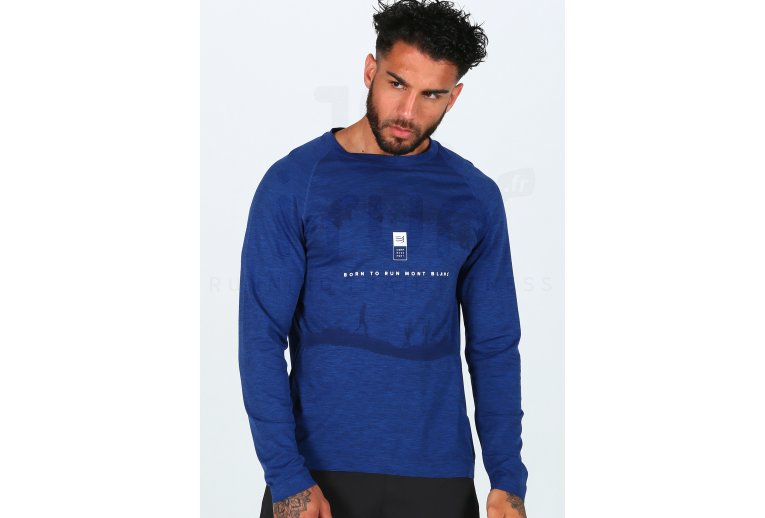 Compressport camiseta manga larga Training Mont Blanc 2019