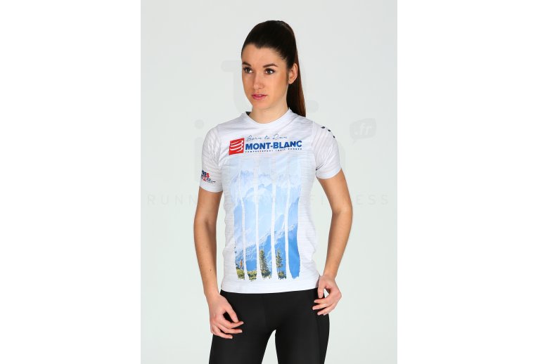 Compressport Camiseta manga corta Training Mont Blanc 2017