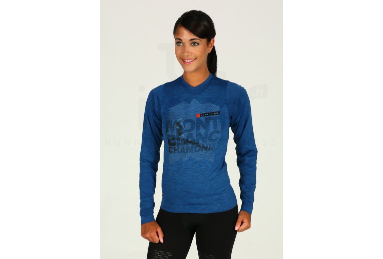 Compressport Camiseta manga larga Training Tshirt Mont Blanc 2018