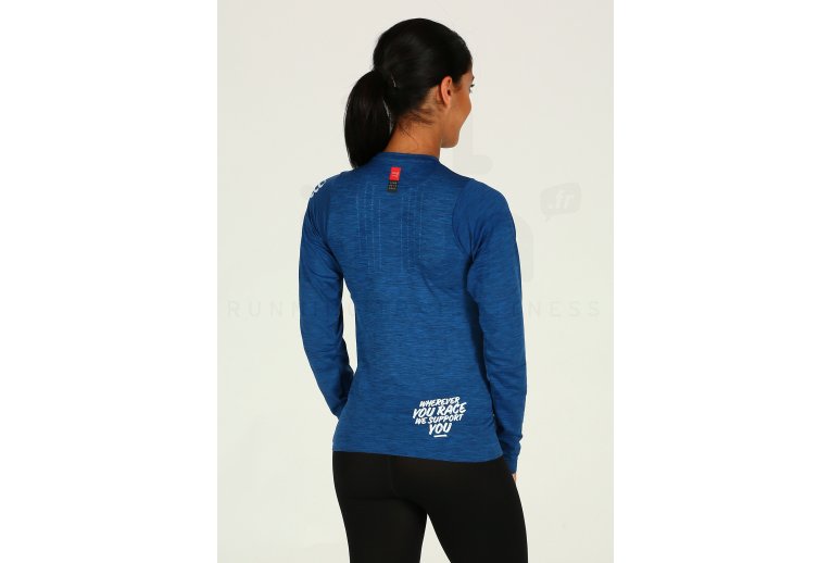 Compressport Camiseta manga larga Training Tshirt Mont Blanc 2018