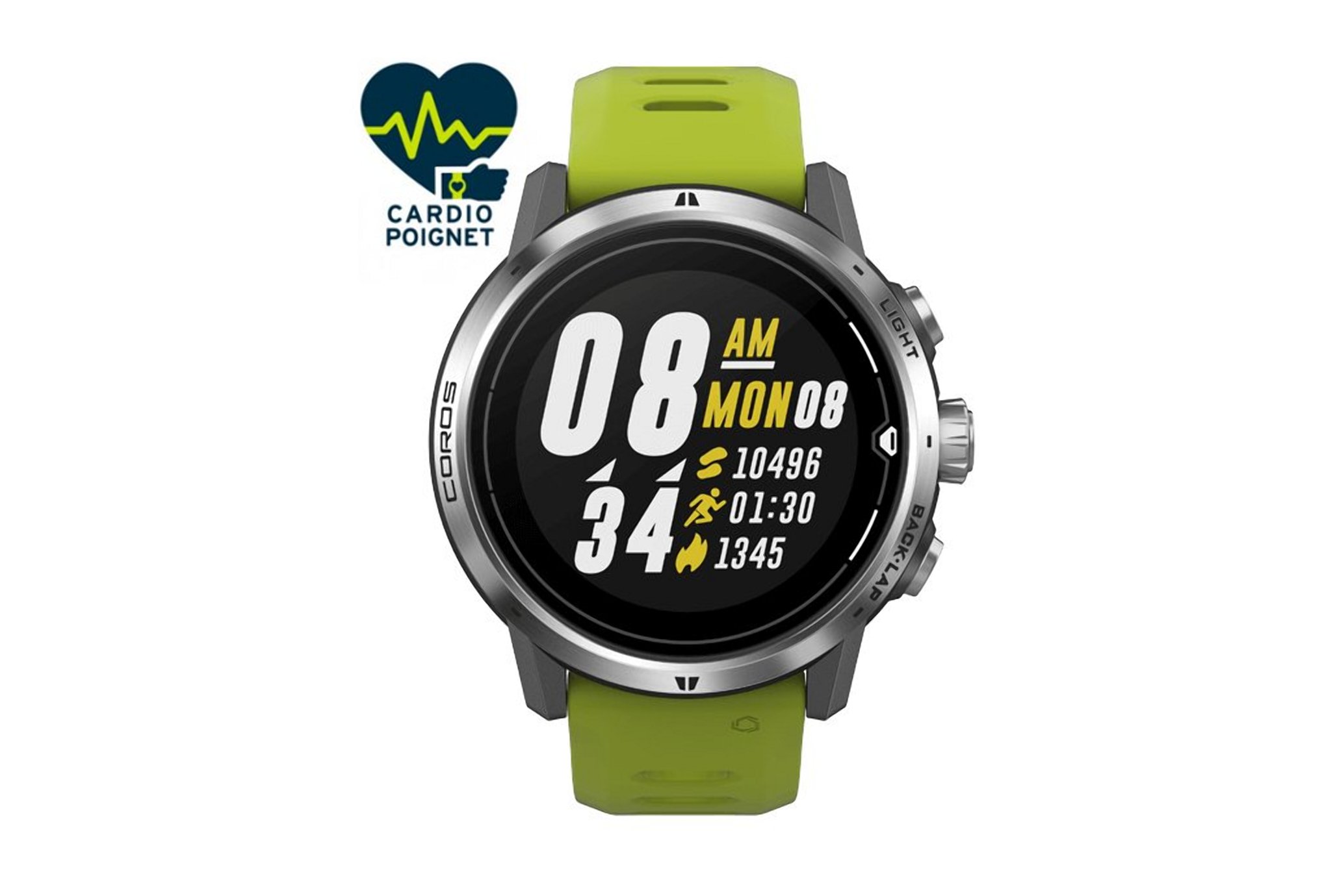 COROS Apex Pro Sapphire Titane Cardio-Gps