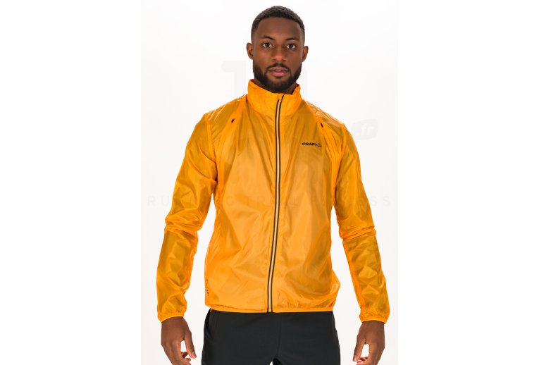 Craft PRO Hypervent Jacket Men's Running windbreaker jacket Orange