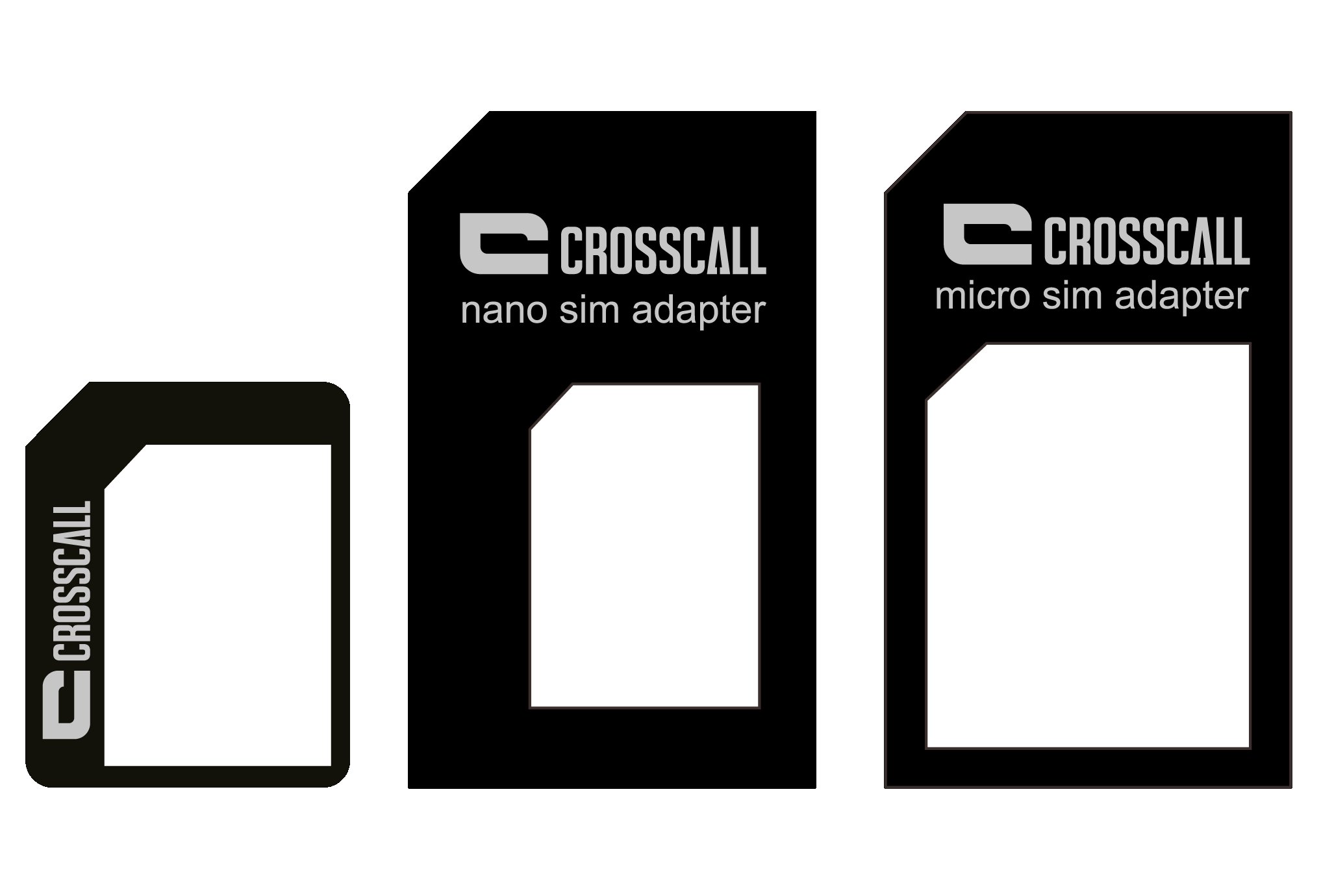 Crosscall Adaptateur carte SIM/Nano/Micro Accessoires téléphone
