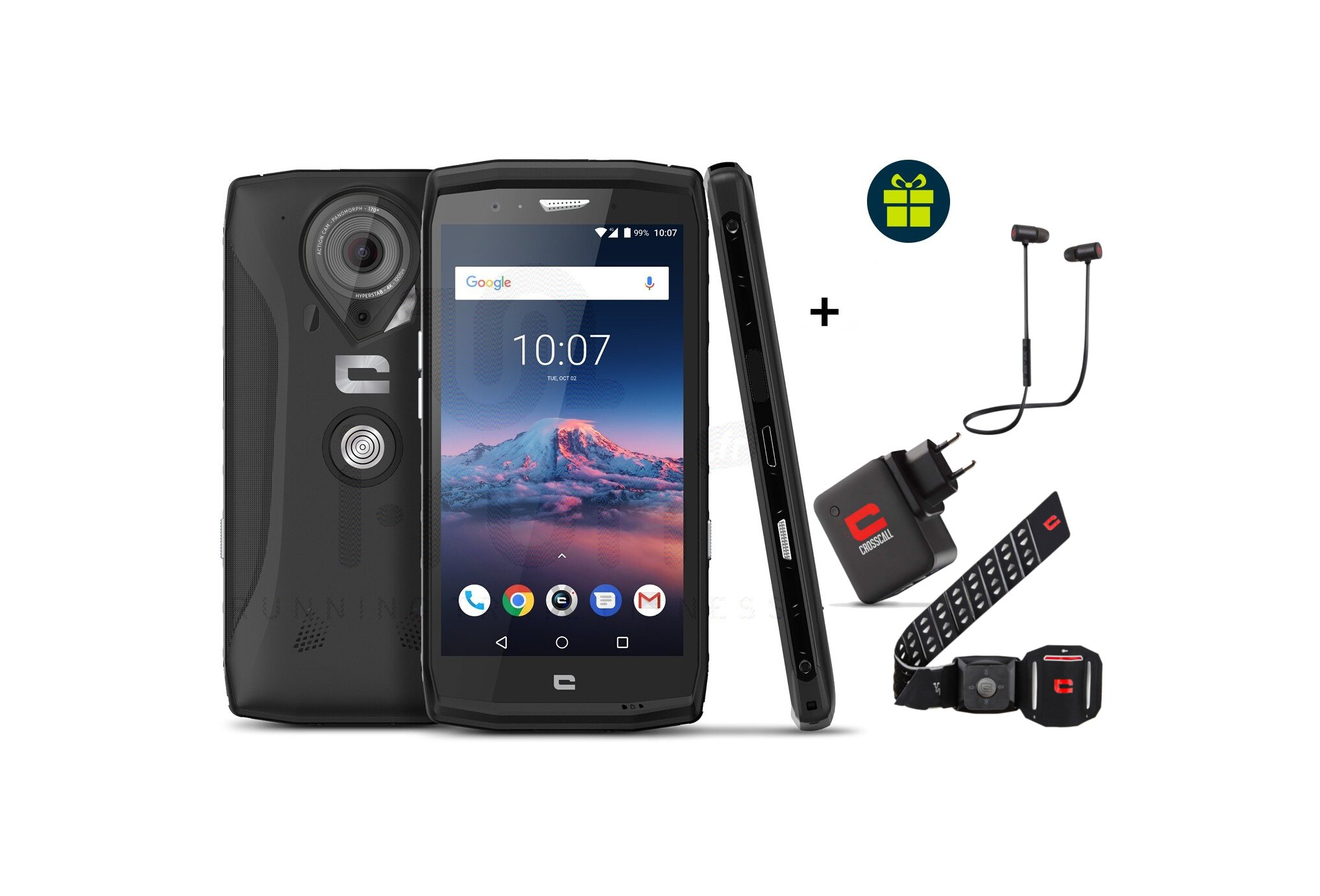 Station De Recharge Magnétique Pour Crosscall Trekker X4 + Câble USB-C Et Micro-USB - Dock K-S-Trade 361804-HQ