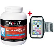 EAFIT Milk & EGG 95 micellaire 750g fruits rouges + brassard