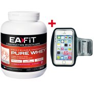 EAFIT Pure Whey 750g - Yaourt Fruits Rouges + Brassard