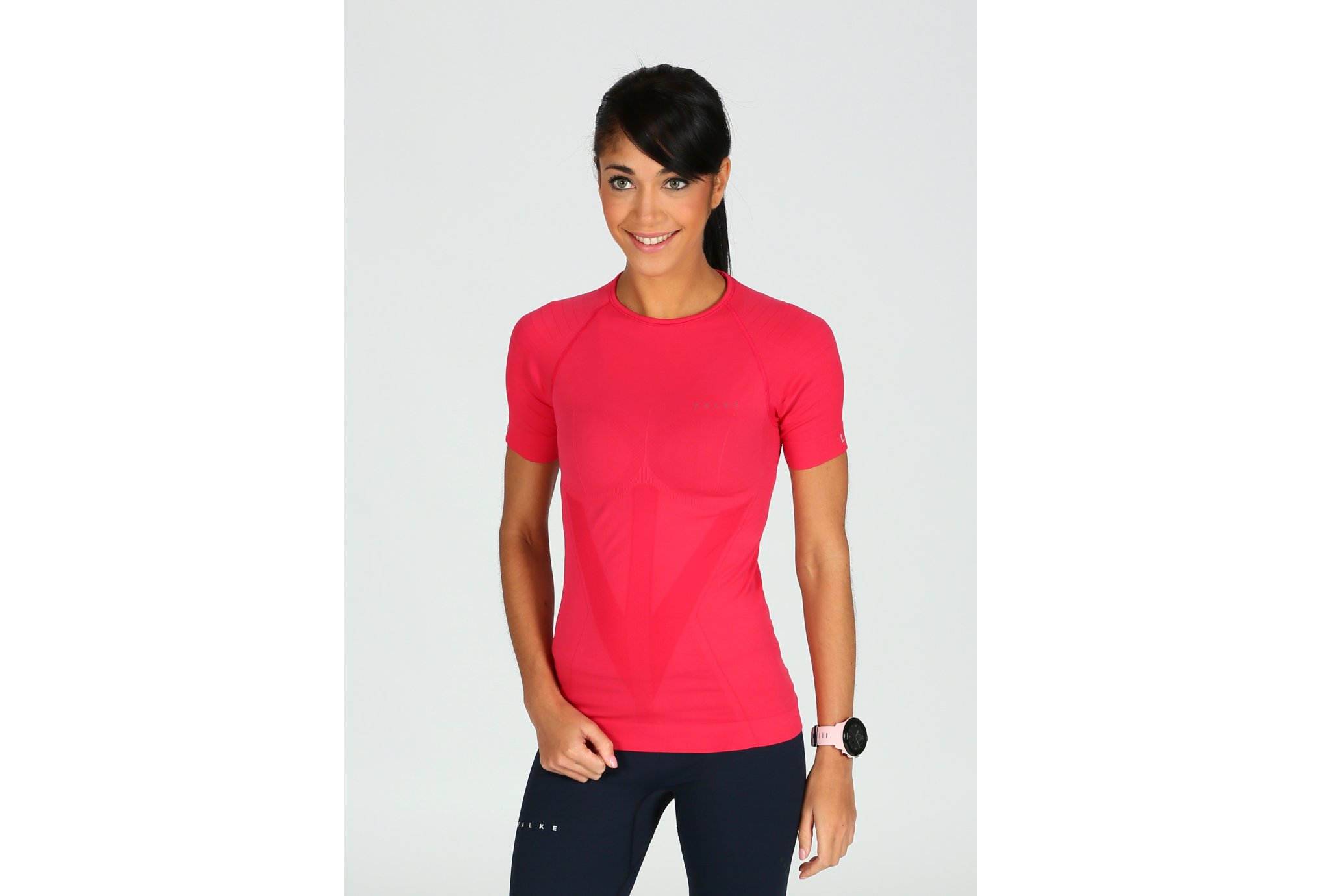 Falke Shortsleeved Shirt Tight W Diététique Vêtements femme