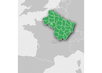 Garmin Carte topographique v6 PRO - Nord-Est de la France
