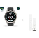 Garmin EPIX Gen 2 Sapphire Titane et QuickFit 22 mm - Silicone