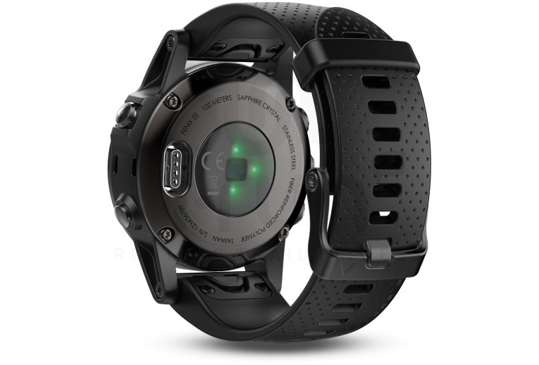 Garmin Reloj Fnix 5 S GPS Multisports Sapphire Black