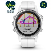Garmin Fenix 5S Plus Silver Sapphire