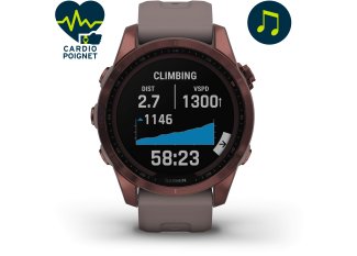 Garmin Fenix 7S Sapphire Solar Titanium