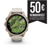 Garmin Fenix 8 AMOLED Sapphire Titane 43mm