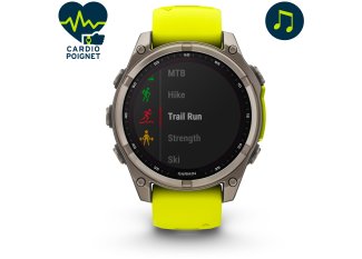 Garmin Fenix 8 Solar Sapphire Titane 47mm