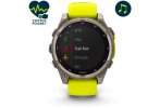 Garmin Fenix 8 Solar Sapphire Titane 47mm