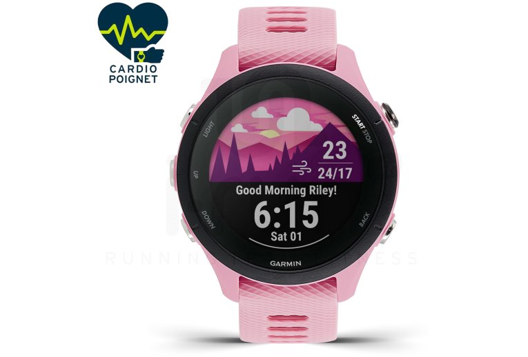 Reloj deportivo  Garmin Forerunner 255 S, Rosa, Pantalla 1.3, Garmin  Pay™, Bluetooth, Autonomía 12 días modo reloj inteligente y 26h en modo GPS