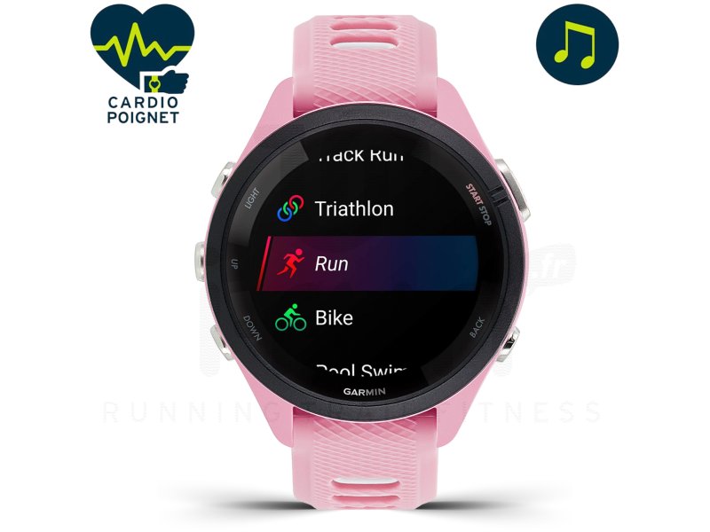 Garmin forerunner cheap music rose gold