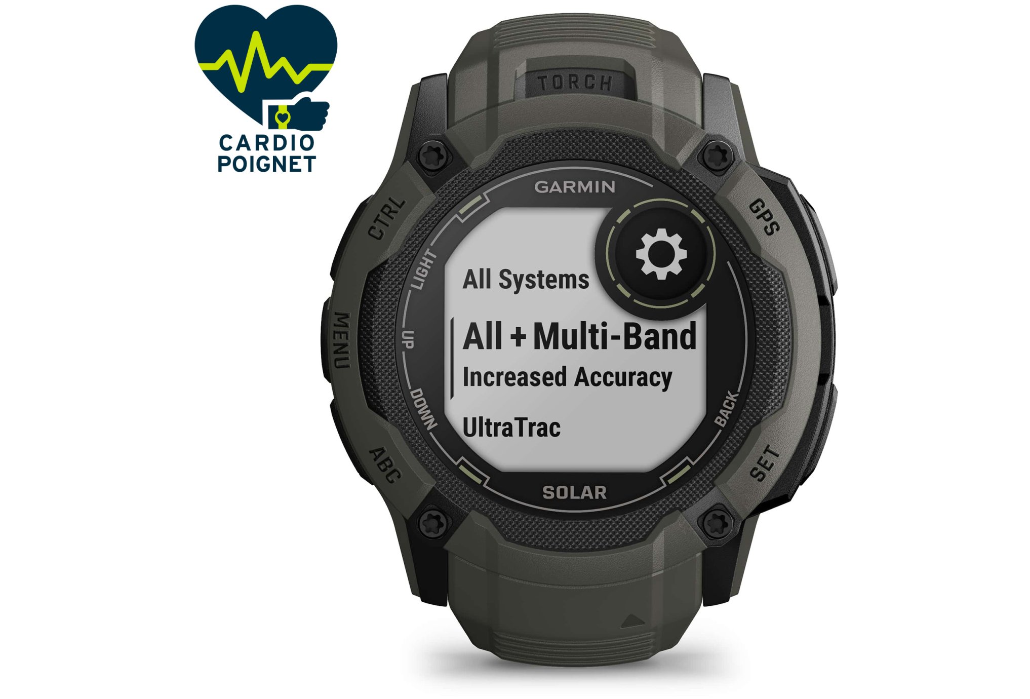 Garmin Instinct 2X Solar Kaki