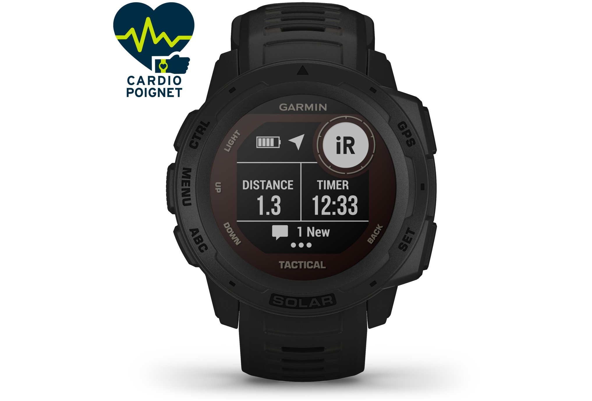 Garmin Instinct Solar Tactical Edition Cardio-Gps