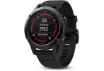Garmin Reloj GPS Fenix 5 Sapphire Multisports + correa de cuero QuickFit