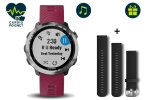 Garmin Pack Forerunner 645 Music+ correa 20 mm negro / plata