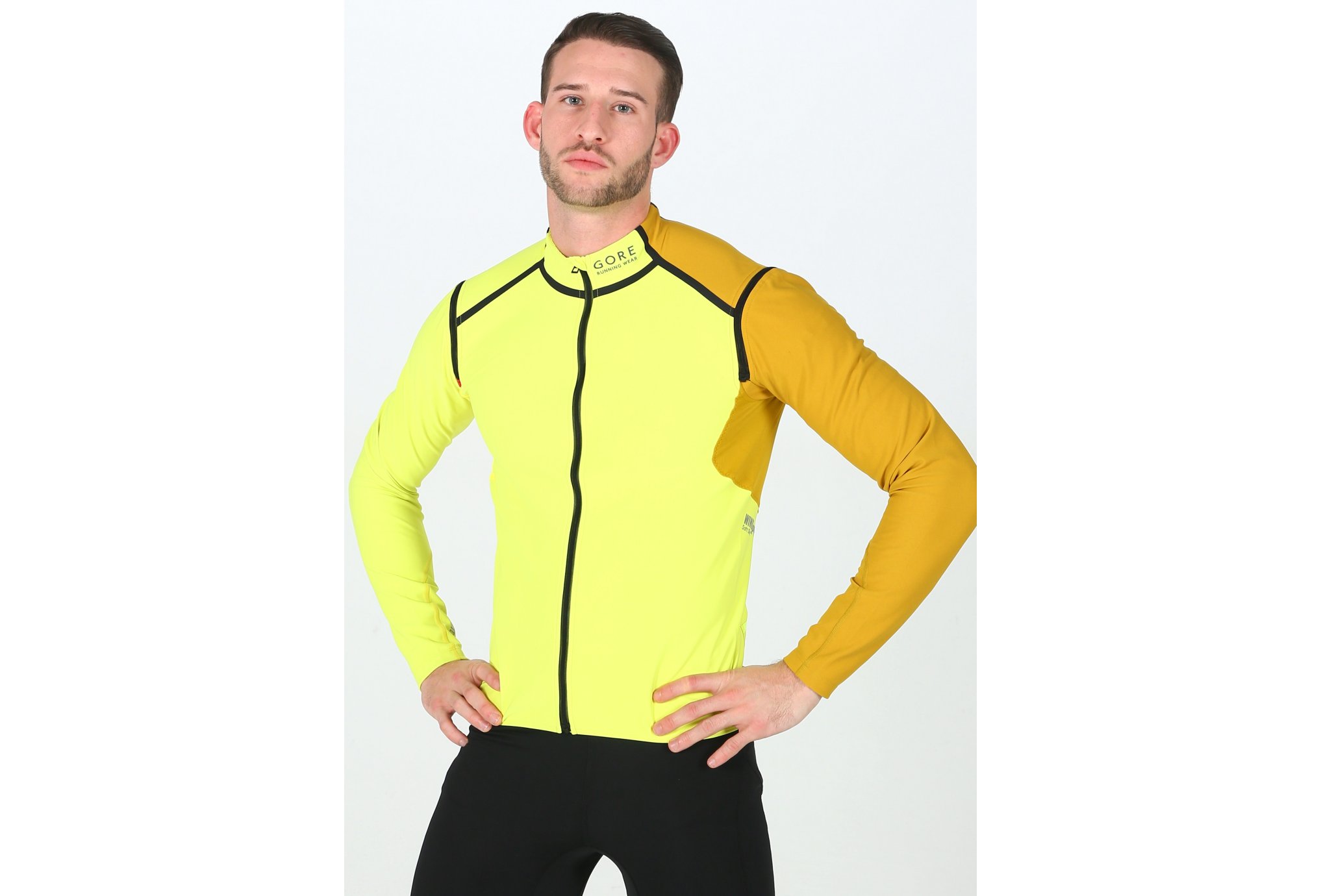 Gore Wear Fusion WindStopper Soft Shell Zip-Off M Diététique Vêtements homme