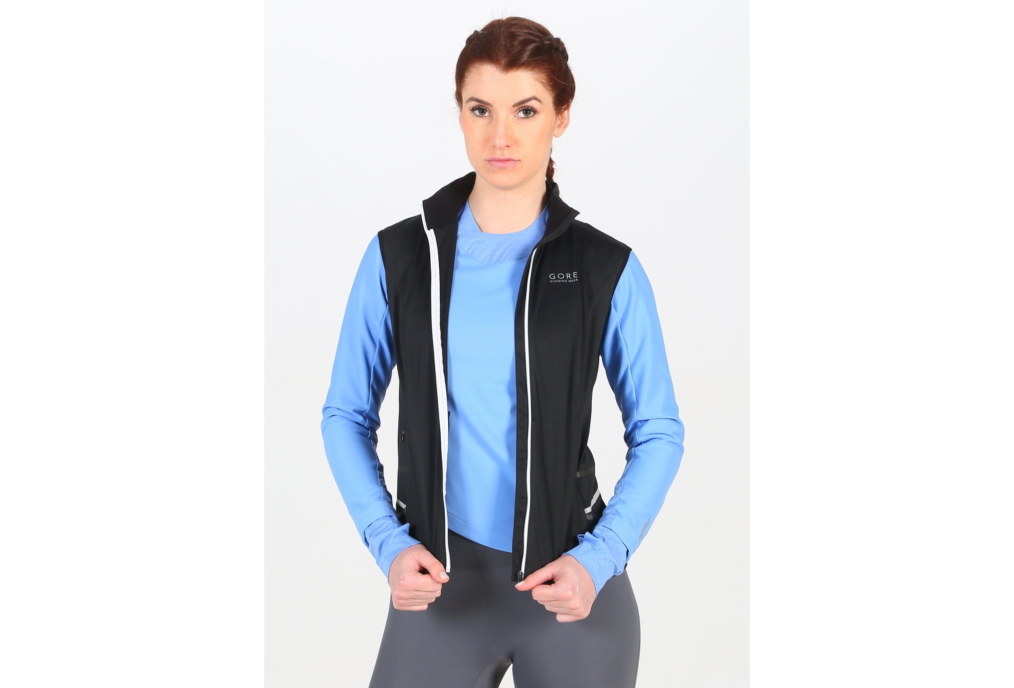 Gore Wear Gilet Mythos 2.0 WindStopper Soft Shell Lady Light W Diététique Vêtements femme