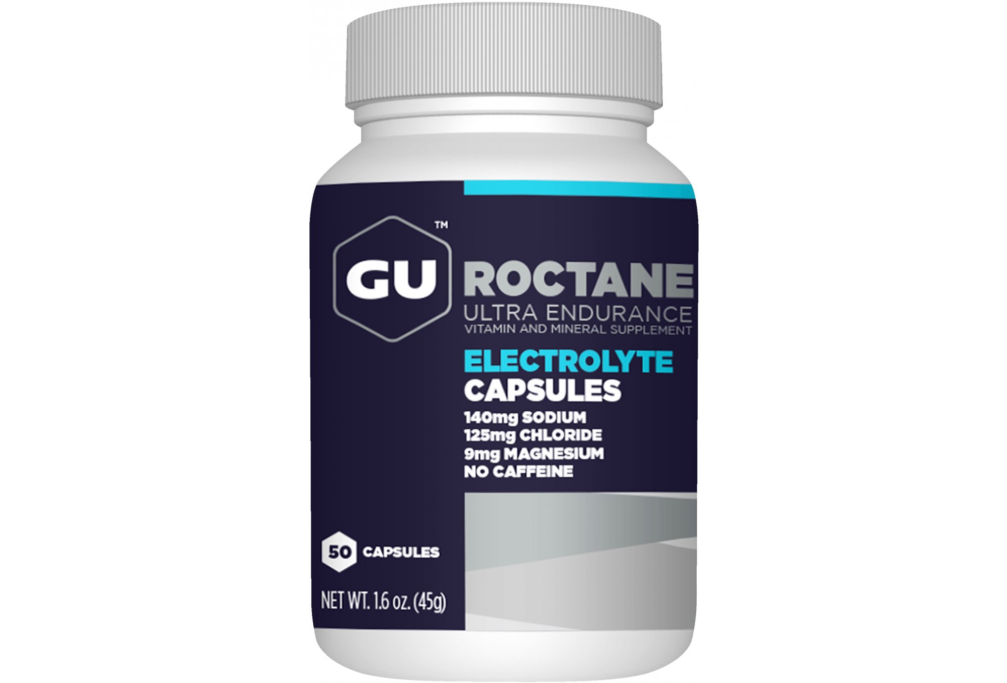 GU Roctane Ultra Endurance Electrolyte Capsules Diététique Compléments