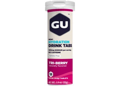 GU Tablettes Hydratation Drink - Fruits des bois