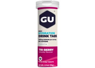 GU Tabletas Hidratantes Drink - Frutas del bosque