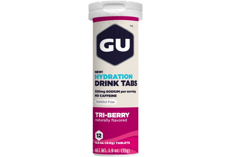 GU Tabletas Hidratantes Drink - Frutas del bosque
