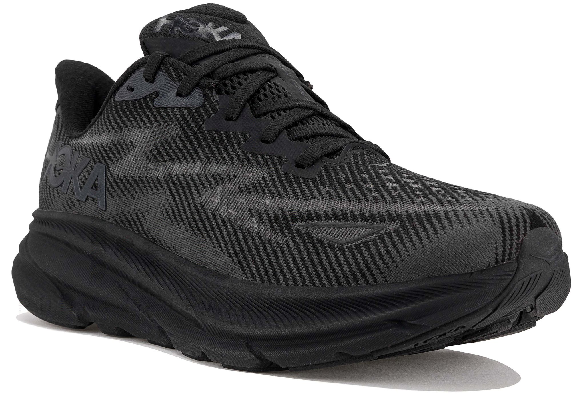 Hoka One One Clifton 9 Wide Noir