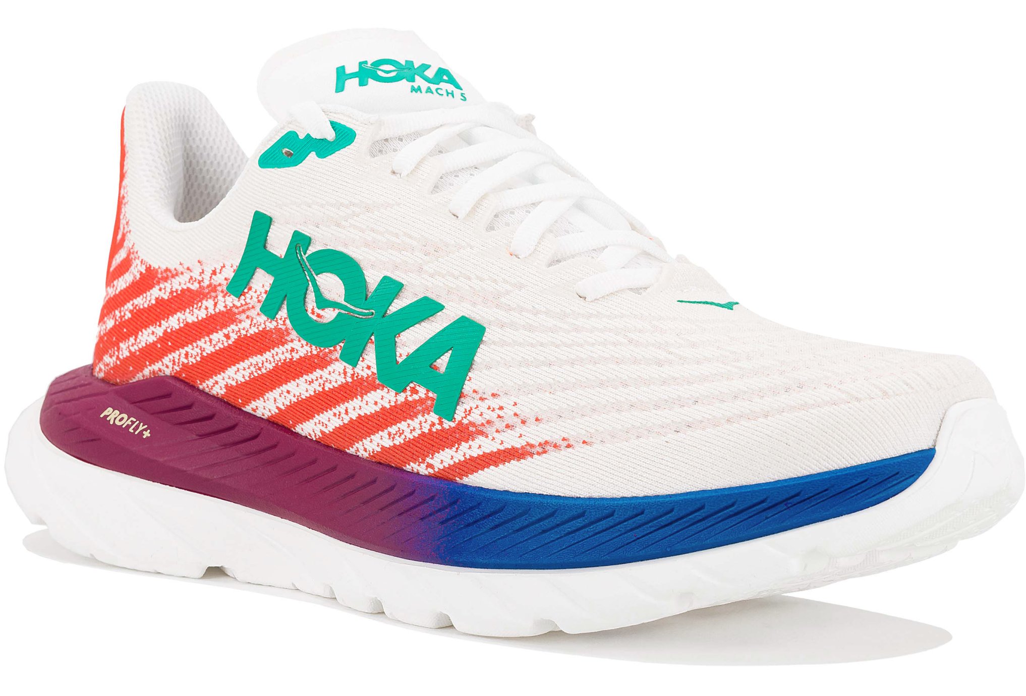 Hoka One One Mach 5 W femme Blanc