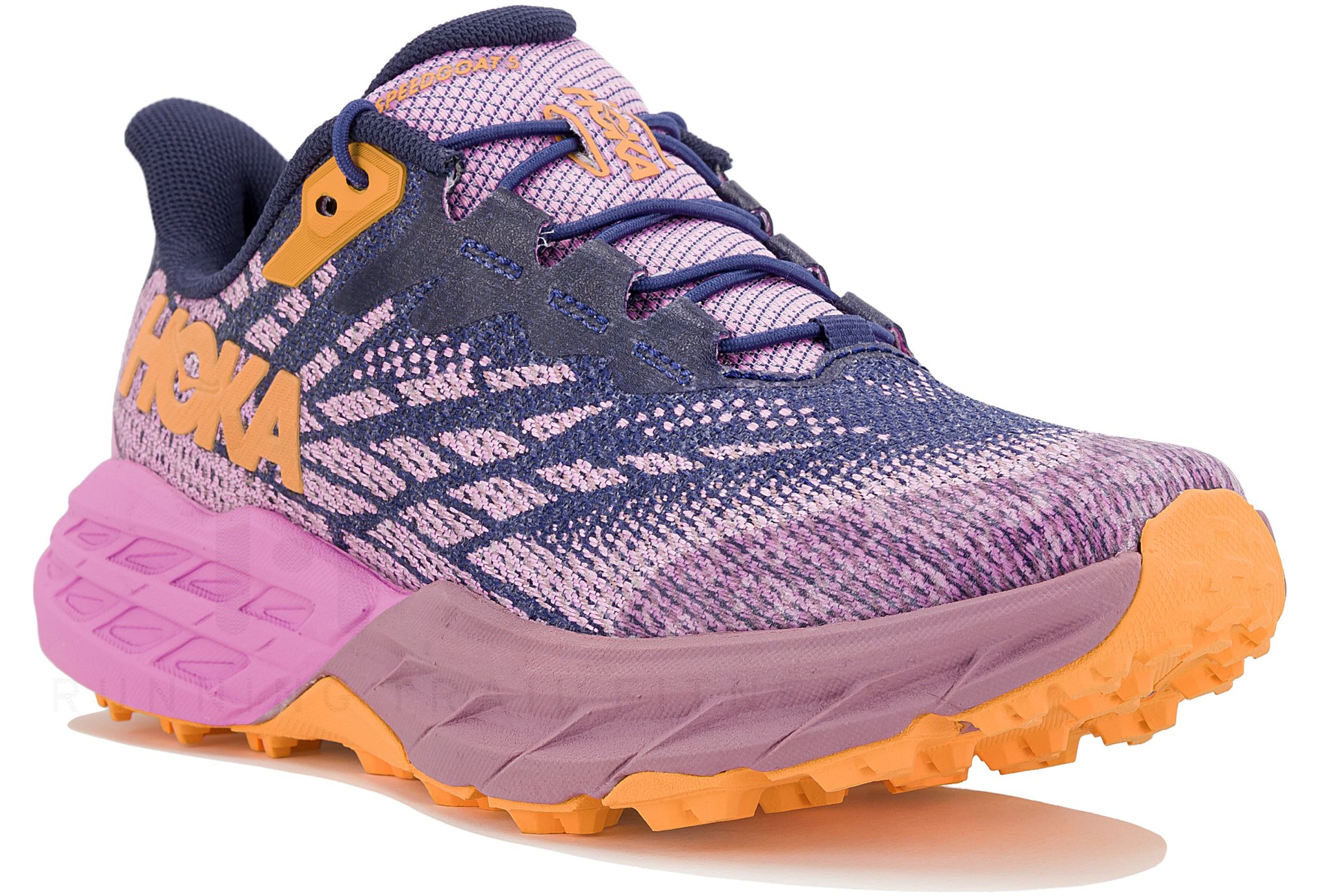 Hoka One One Speedgoat 5 Youth Fille Bleu marine