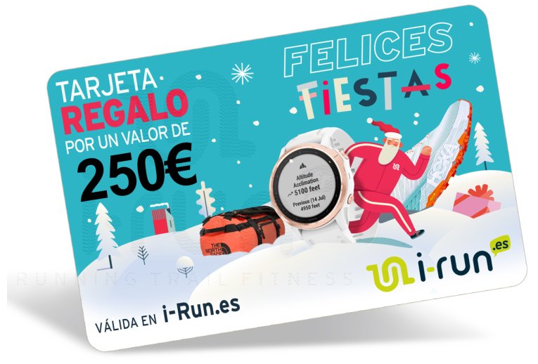 i-run.es tarjeta regalo 250 Navidad