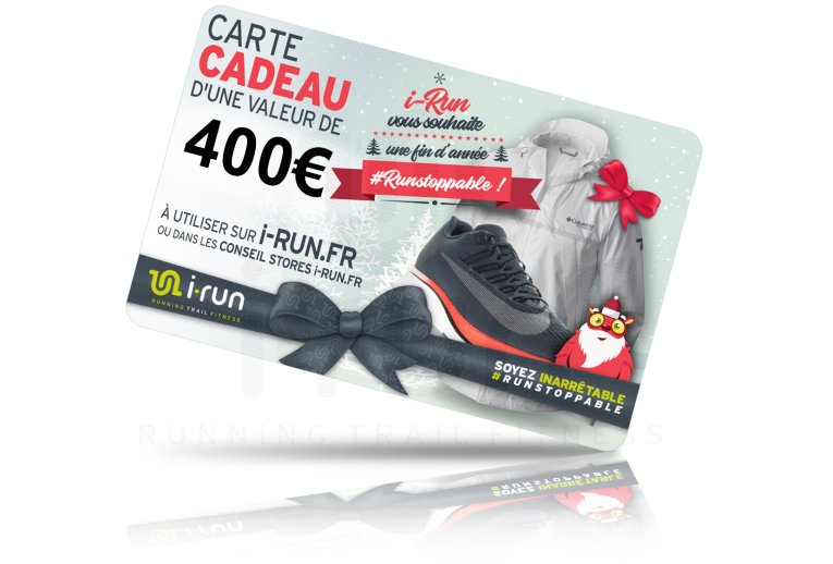 i-run.fr Tarjeta regalo 400 Especial Navidad