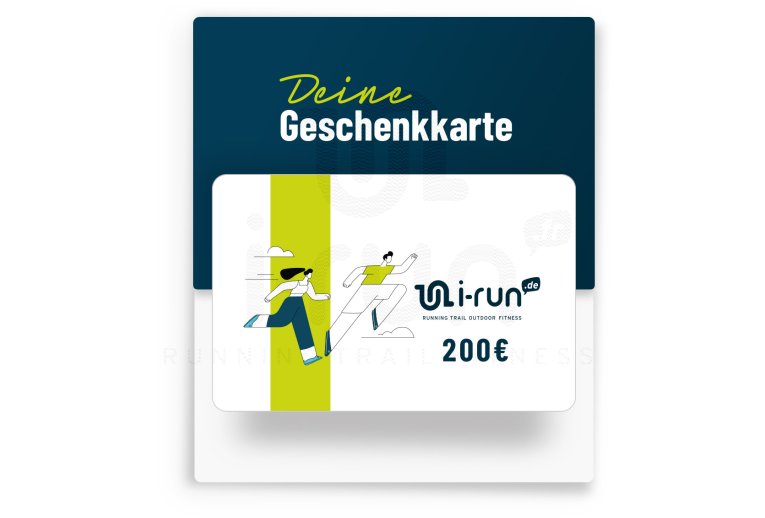 i-run.de Geschenkkarte 200 Euro