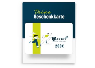 i-run.de Geschenkkarte 200 Euro