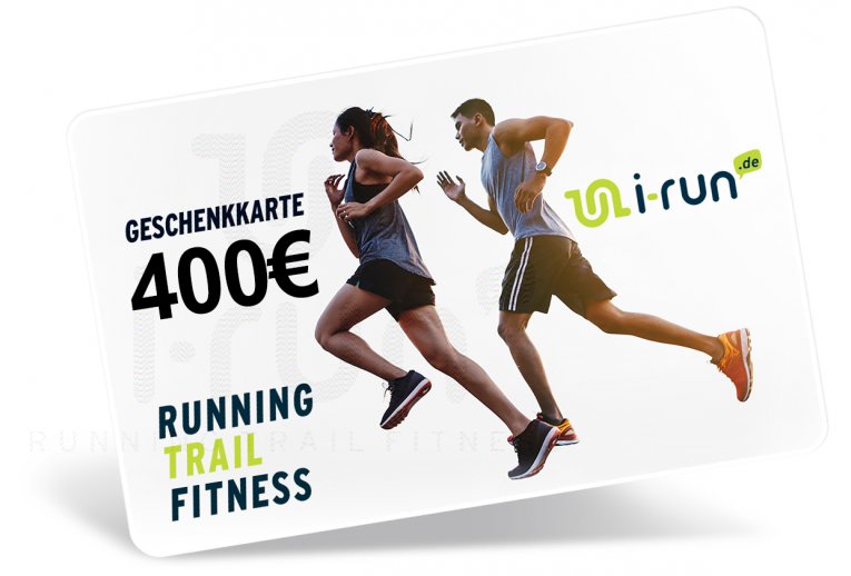 i-run.de Geschenkkarte 400 Euro