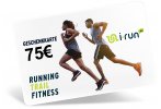 i-run.de Geschenkkarte 75 Euro