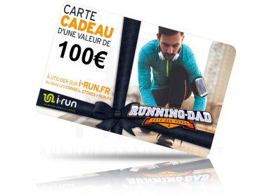 i-run.fr Carte Cadeau 100 Fte des Pres 