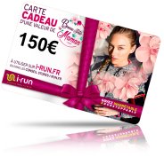 i-run.fr Carte Cadeau 150 Fête des Mères