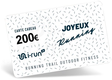 i-run.fr Carte Cadeau 200 Spéciale Noël