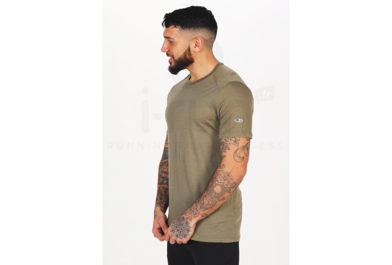 Icebreaker camiseta manga corta Amplify Crewe