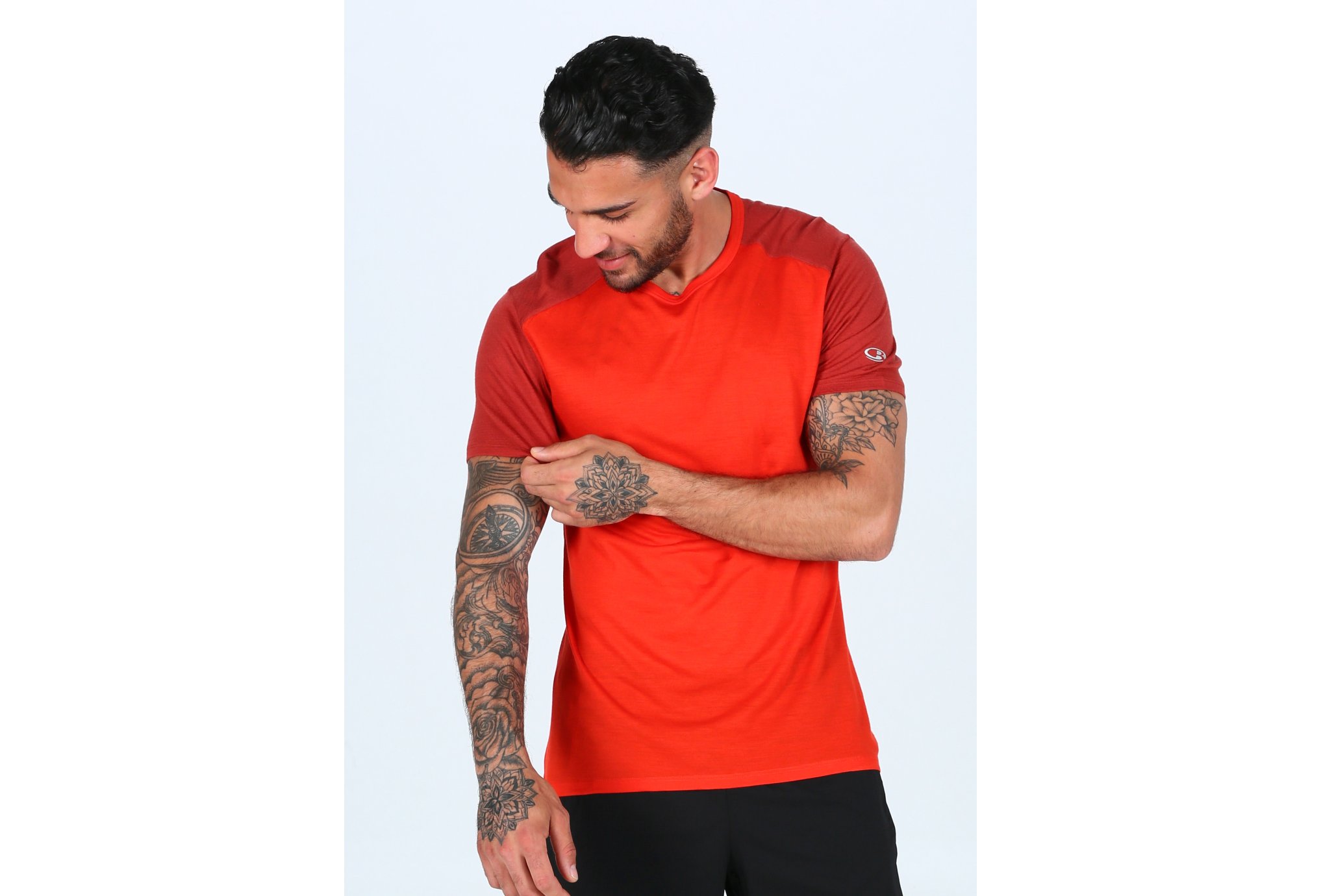 Icebreaker Amplify Low Crewe M Diététique Vêtements homme