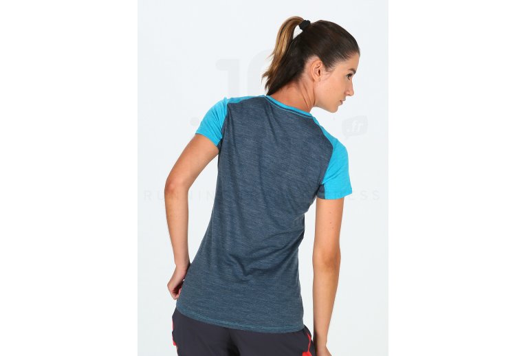 Icebreaker camiseta manga corta Amplify Low Crewe