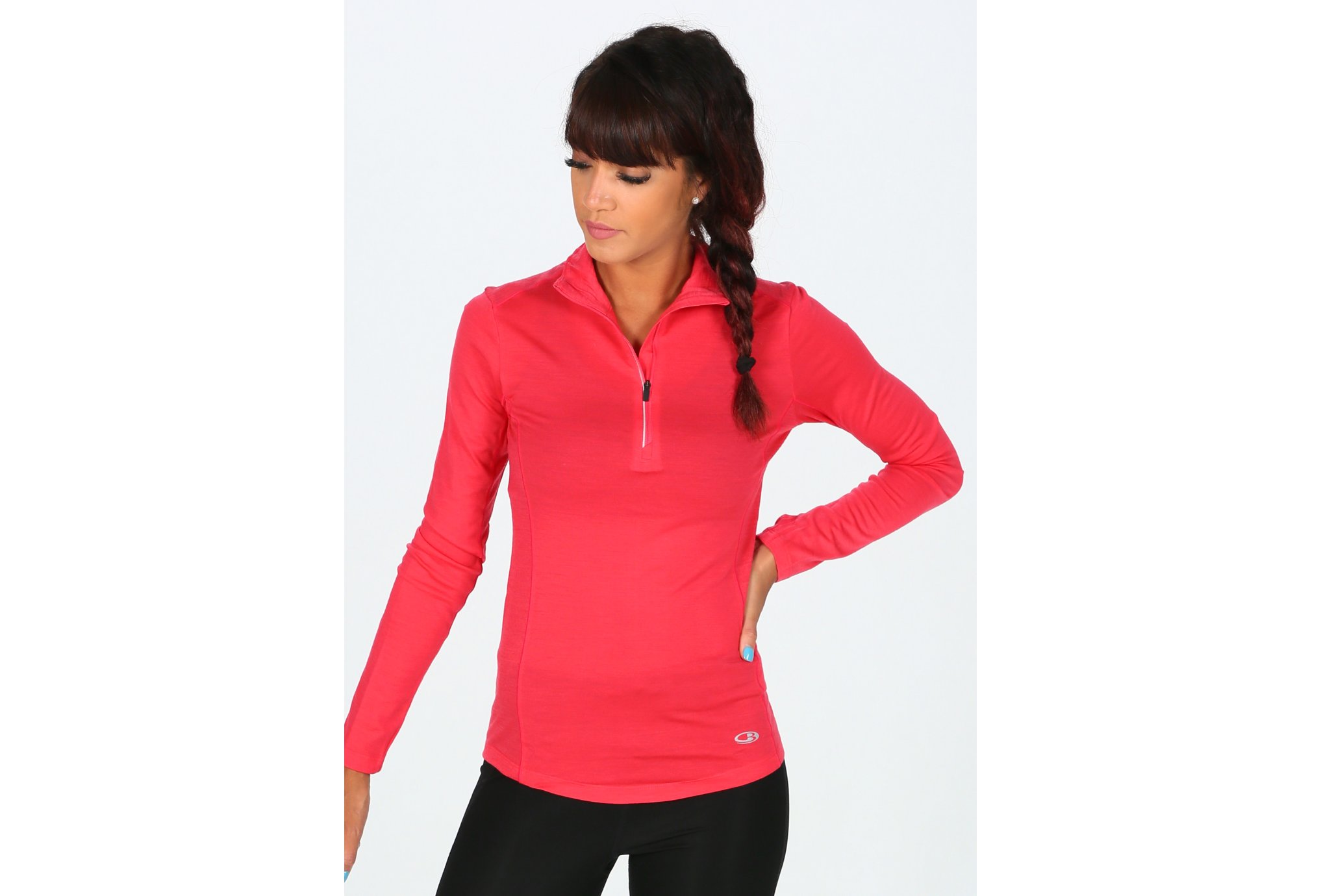 Icebreaker Comet Lite 1/2 zip W Diététique Vêtements femme