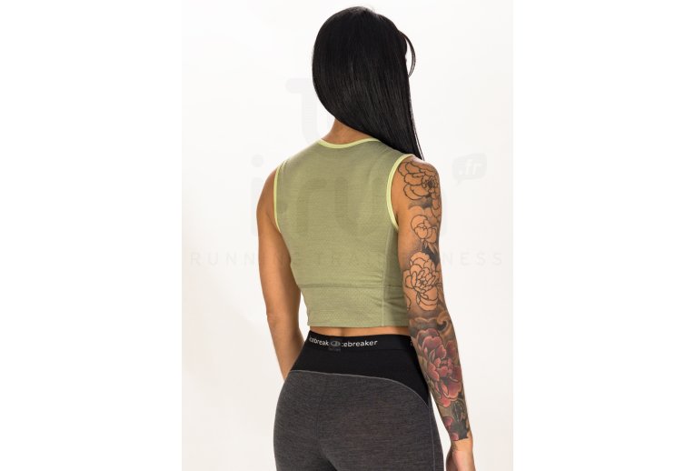 Icebreaker Mérinos 125 ZoneKnit Energy Wind Damen