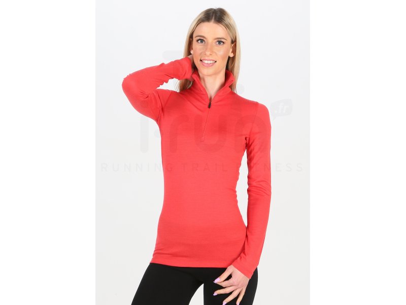 Icebreaker Standard Merino 200 Oasis Manches longues Demi-Zip